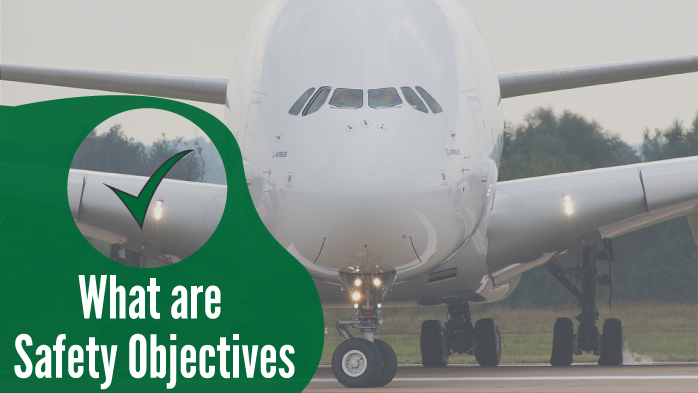 What are Safety Objectives in Aviation Safety Programs?